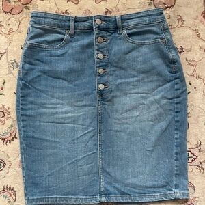 Banana republic denim skirt